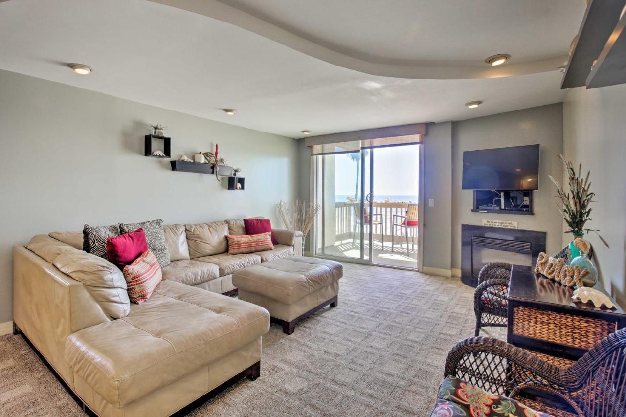 Beachfront Oceanside Condo With Pool And Hot Tub! Luaran gambar